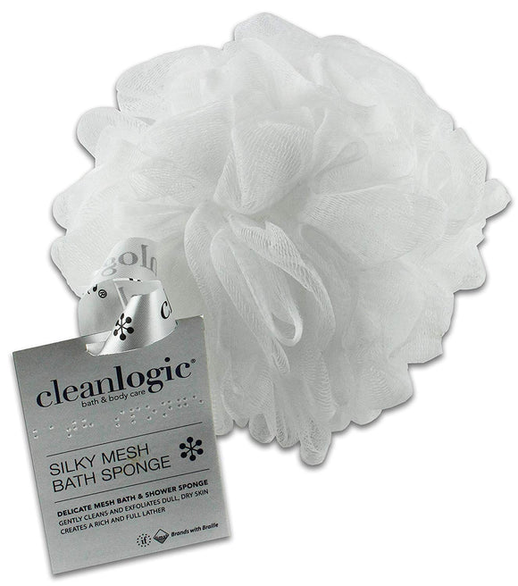 Cleanlogic - Silky Mesh Bath & Shower Sponge